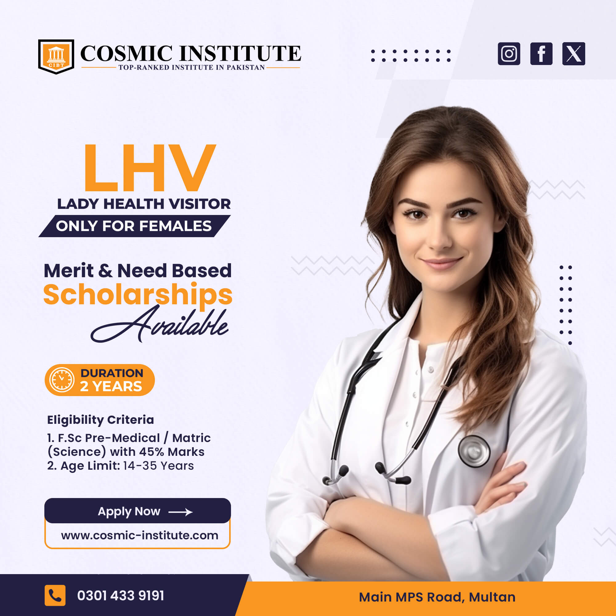 Lady Health Visitor (LHV) 